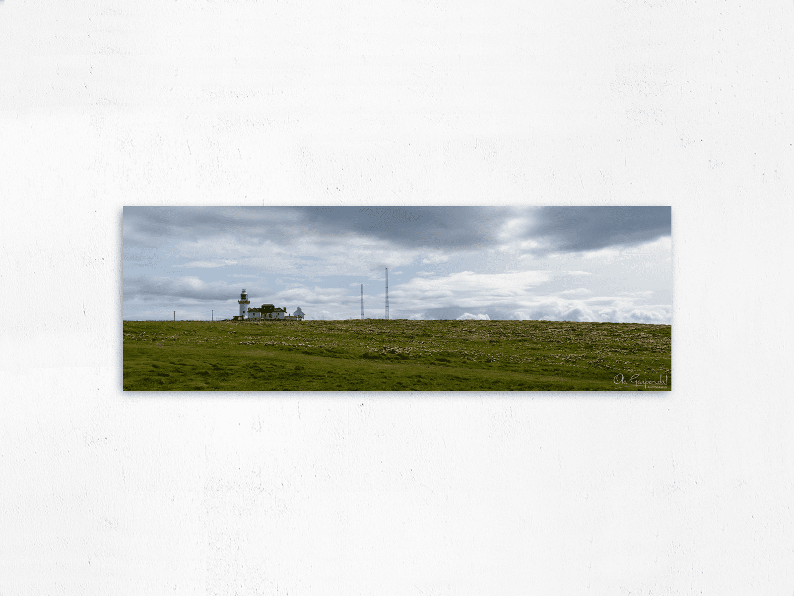 Loophead Lighthouse 1-3 L AFM on small wall