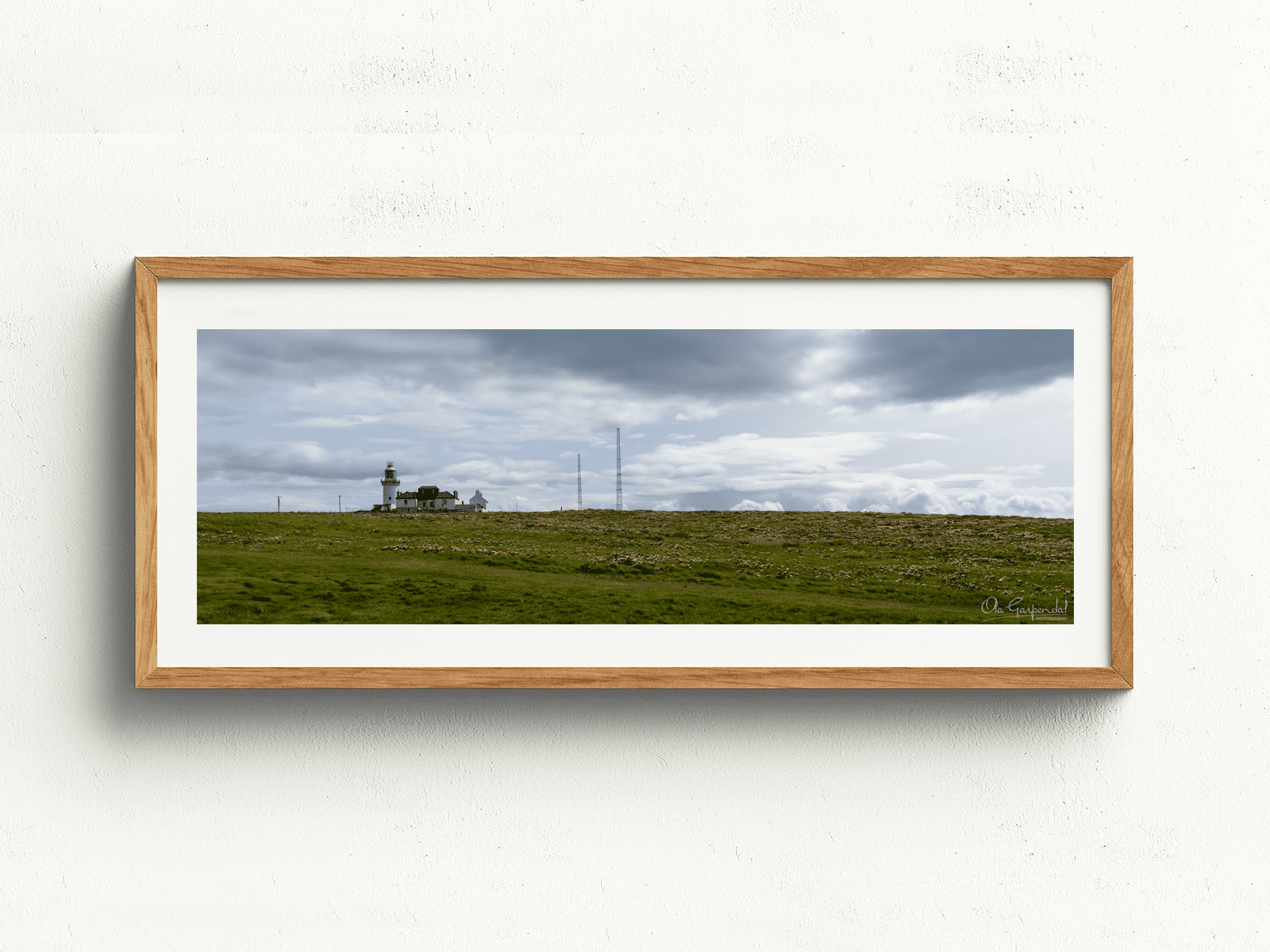 Loophead Lighthouse 1-3 L Timber Frame on small wall