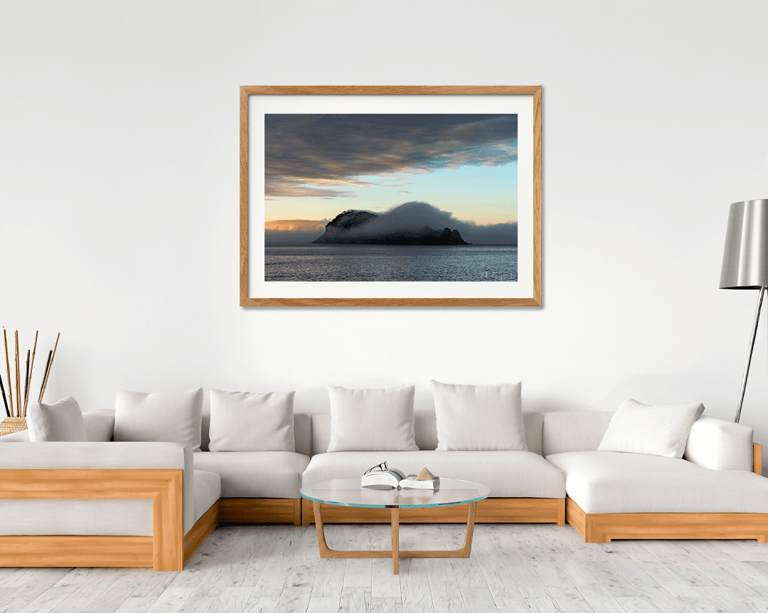 Lion Island in Fog - Image 7