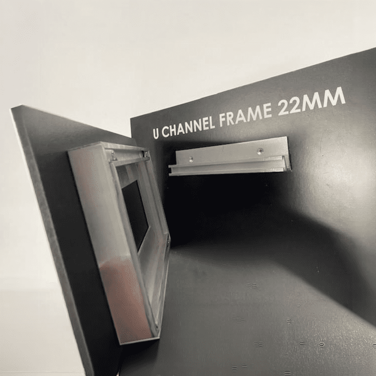 Wall mount and frame backing 3 1